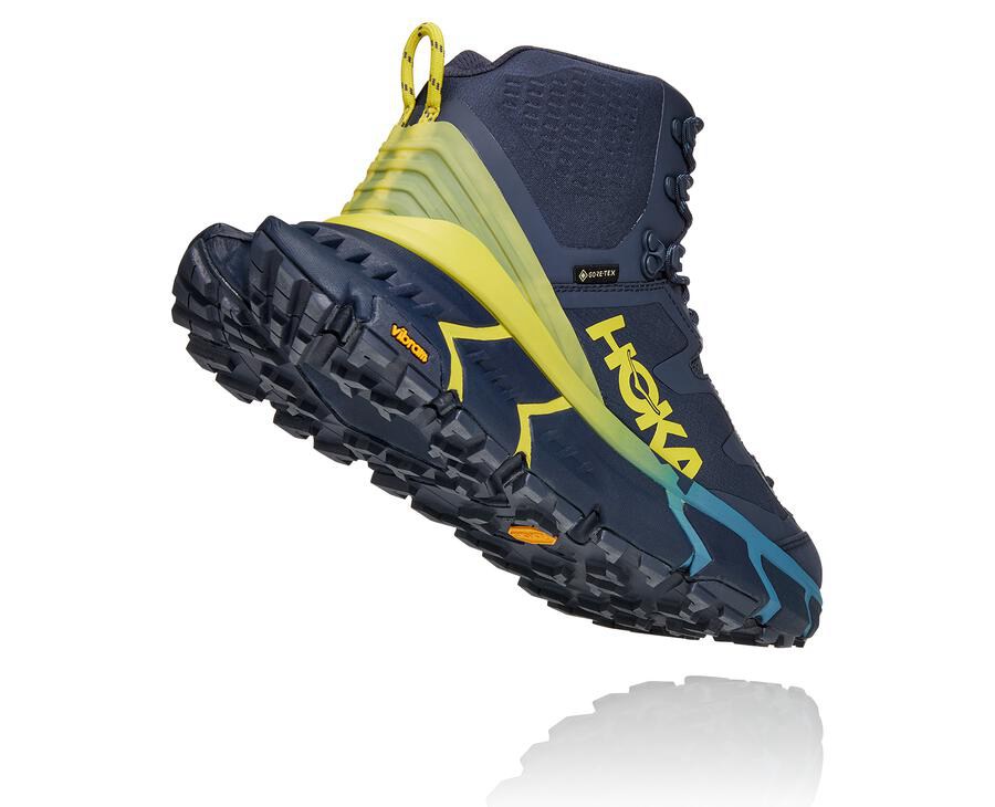 Sapatilhas Hoka One One Masculino Azuis - Tennine Hike Gore-Tex - 214-HJAYQX